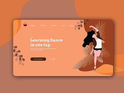 Day 003 | Landing page | mobile app | Daily UI challenge