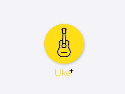 Day 005 | Daily UI challenge | Icon | Ukulele learning app app branding daily ui flat icon minimal ui web