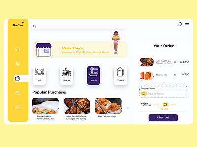 Food Store Dashboard