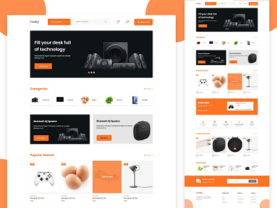 Furky- E-commerce web template