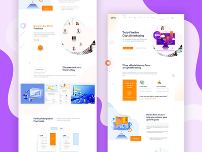 Digital Agency Landing Page