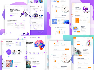 2018 #Top4Shot business corporate designer developer dribbble top4shot trand ui ux website