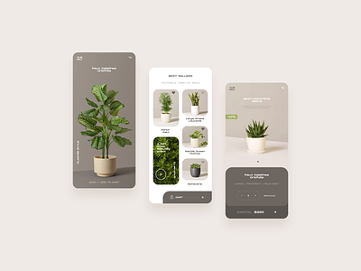 Plant store UX/UI App