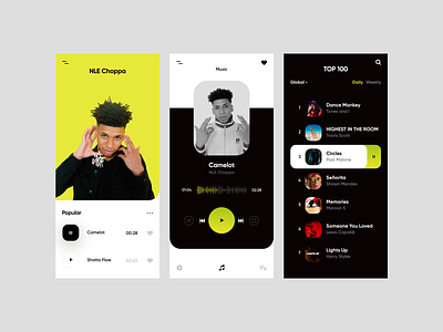Music App app mobile music rap