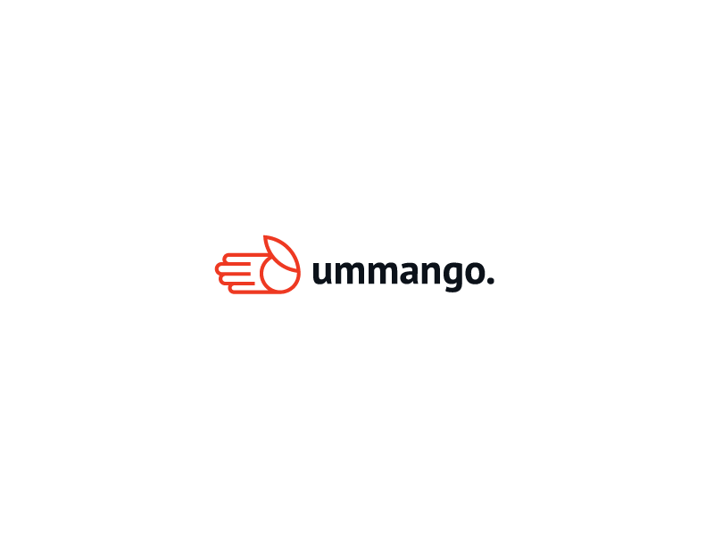 ummango. handy easy to use scan print send mango orange hand fingers logo przemek kowal