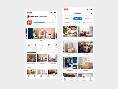 Decor App for Decorative Store app decor decoration decorative design figma ui ui design user interface ux