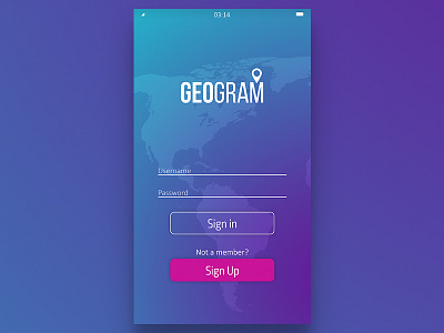 Sign In - DailyUI 001 dailyui interface ui