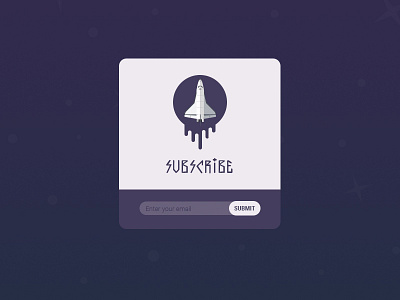 Subscribe - DailyUI 026