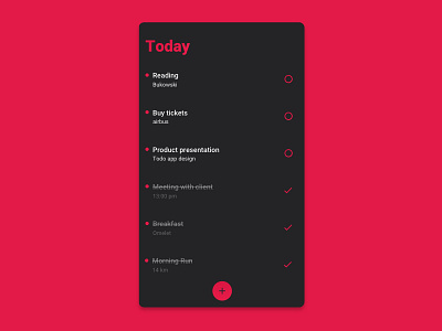 ToDo List - DailyUI 042