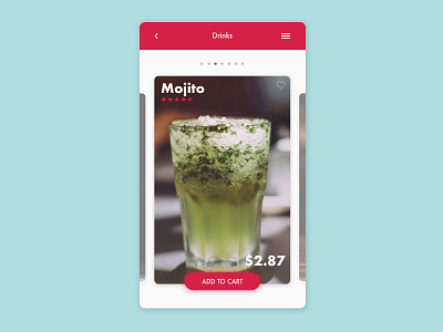 Drink Menu - DailyUI 043