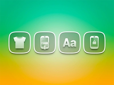 transparent icons font icon lockscreen theme transparent wallpaper