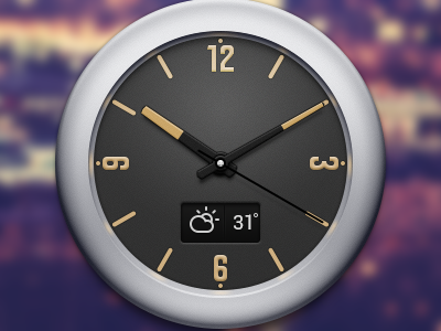 Clock Widget for Android clock widget
