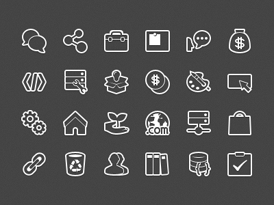 Forum Category Icons Outline forum glyph icon line outline pictogram simple