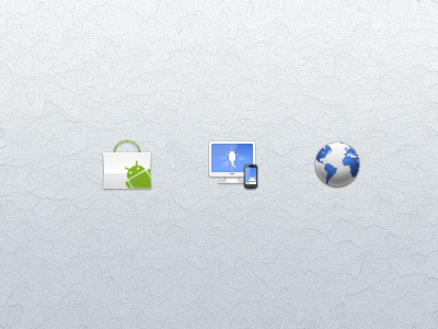 Icons For Android App Website android browser icon market mobile