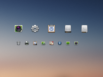 Toolbar Icons 16px 32px icon