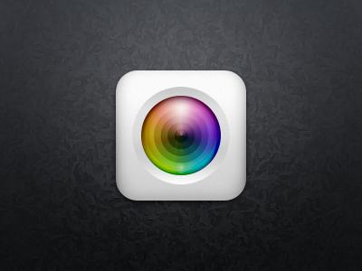 PSD Two Layers Camera App Icon