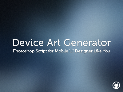 Device Art Generator for Photoshop android device art extendscript iphone iphone 3d view javascript js jsx photoshop