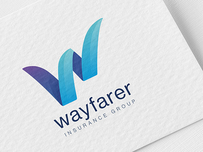 New Wayfarer Insurance Group Logo branding design logo
