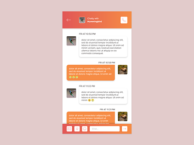 Chat messages UI chat design direct message message mobile ui ui ui design uidesign uiux webdesign website