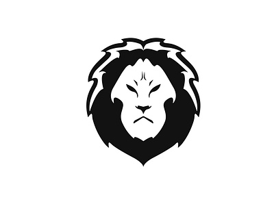 Lion (logo) black and white illustration illustration art illustrator lion lion logo logo vector