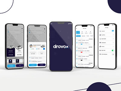 Drovox mobile app by Assem1 Khalifa on Dribbble