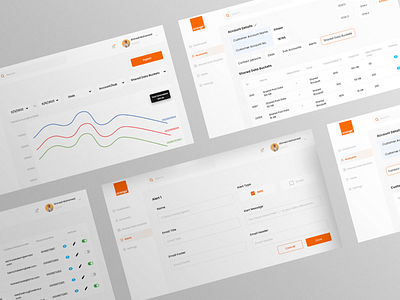 ORANGE ADMIN DASHBOARD