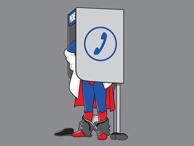 Awkward design glenn jones glennz hero illustration illustrator superman vector