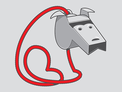 Dog Whistle concept dog glenn jones glennz illustrator tshirt vector whistle