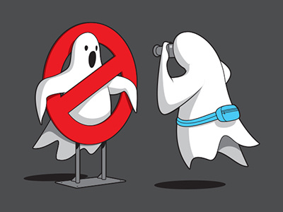 Ghost Tourists ghostbusters glenn jones glennz illustration illustrator tshirt