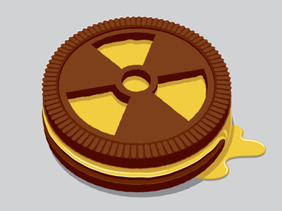 Aftertaste aftertaste biscuit glennz illustration illustrator radioactive tee vector