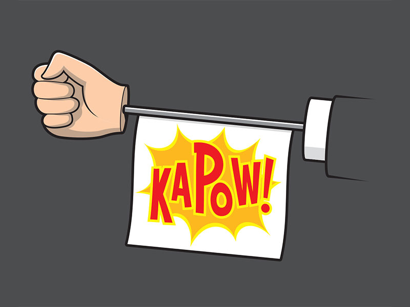 Fake Punch by Glenn Jones on Dribbble