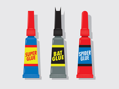 Standard Adhesives glenn jones glennz illustration illustrator super glue vector