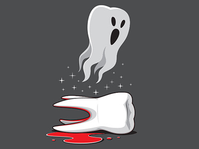 Dead Tooth glenn jones glennz illustration illustrator tooth vector