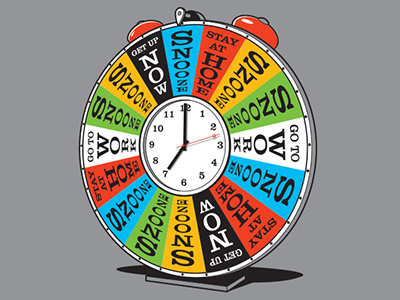 Spin The Wheel glenn jones glennz illustration illustrator tshirt vector wheel of fortune