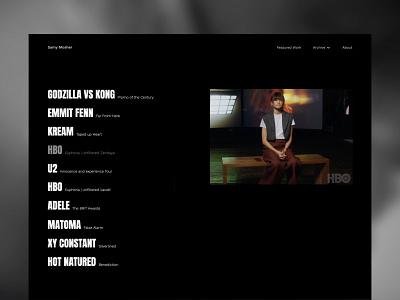 Director's Portfolio Website