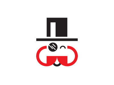 The Get Grok Gentleman gentleman head logo mustache