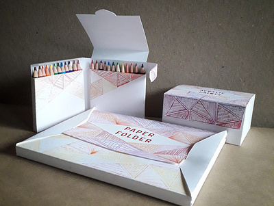 Packages for stationery branding design graphic design packaging stationery