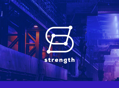 Strength brand branding identity identity branding logo logo design logotype s logo