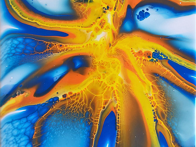 BLOOM TECHNIQUE acrylic painting art artwork dirty pouring fluid acrylic fluid art fluid pouring illustration paintings