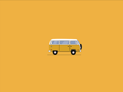 A Yellow Van