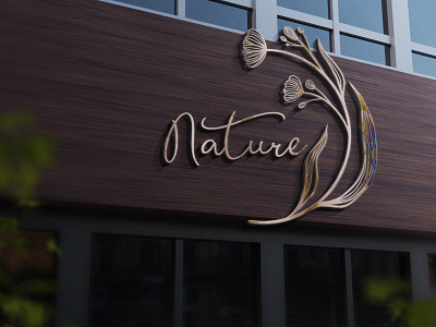 nature logo 3d animation branding design frame freelance graphic design graphicdesign illustration logo motion graphics ui