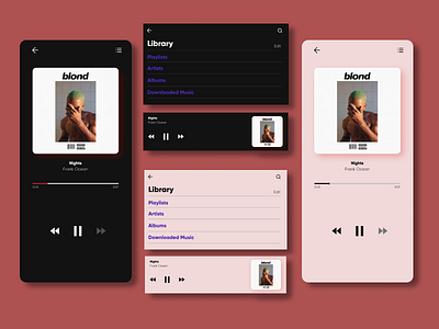 Music player | Daily UI #009