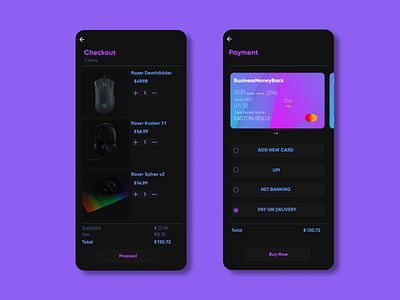 Checkout Page | Daily UI #002 002 app app design credit card checkout creditcard daily ui dailyui dailyui002 dailyuichallenge design payment payment method ui uidesign user interface