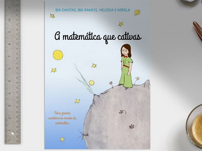 Capa de livro - inspiração pequeno príncipe livro capa book