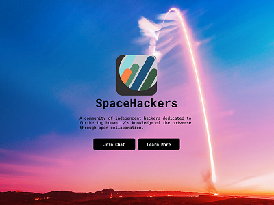 Spacehackers.club Redesign redesign rocket space web website