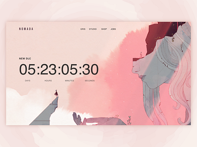 Countdown Timer 014 countdown timer daily ui dailyui dailyuichallenge design game website ui uiux web design webdesign