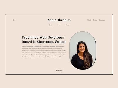 Web Developer Portfolio