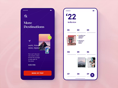 Worlddiary | Calendar | Photo Gallery best book calendar colors floating fly friends gallery ios journey map mobile app mockup photos plane route saas travel trip ui mobile