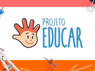 Concepção de marca - Projeto Educar (Design Culture br) brand dc educar logotipo marca