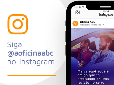 Promo Instagram - Oficina ABC car instagram oficina de carro